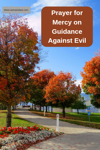 Prayers for Mercy on Guidance Against Evil 