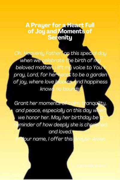 A Prayer for a Heart Full of Joy and Moments of Serenity