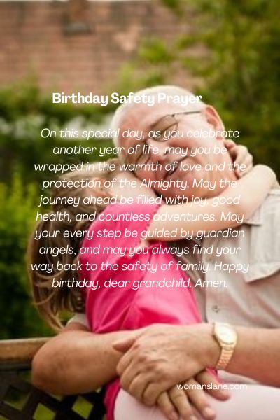 Birthday Safety Prayer