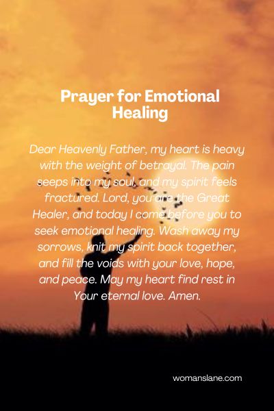 Prayer for Emotional Healing