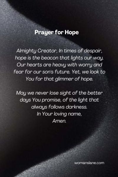 Prayer for Hope