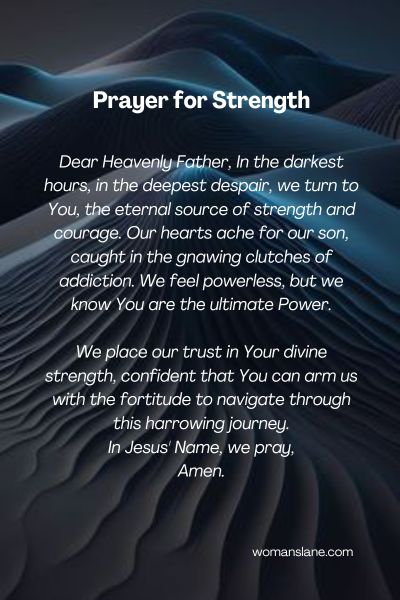 15 Prayers for Addict Son to Find Recovery and Peace