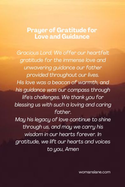 Prayer of Gratitude for Love and Guidance