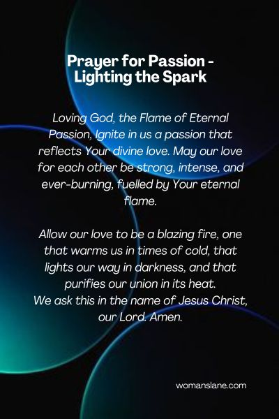 Prayer for Passion - Lighting the Spark